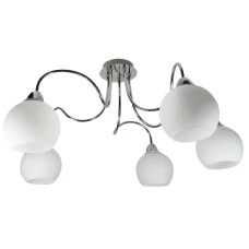 Candellux NELDA E27 хром 35-72597. Пристельова люстра