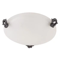 Candellux EVA E27 коричневий SB-3837. Стельовий світильник