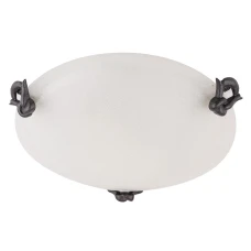 Candellux EVA E27 коричневий SB-3837. Стельовий світильник