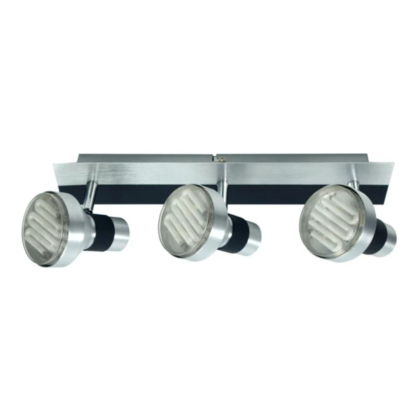 Світильник спот Candellux SORTHA GX53, 3000К срібний, чорний 93-08292 - Фото 1