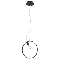 Candellux SKIROS E27 4000К чорний A0024-321. Світильник підвісний