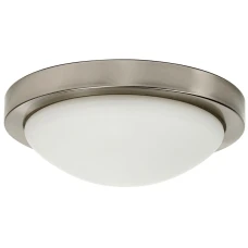Candellux RODA E27 нікелевий 13-74037. Стельовий світильник