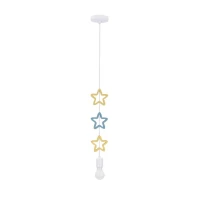 Candellux STARS E27 білий 31-12012. Світильник підвісний