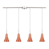 Candellux RUFI E14 нікелевий 34-14668. Світильник підвісний
