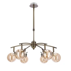 Candellux LENTINI G9 латунний 36-16386. Світильник підвісний