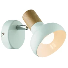 Candellux PUERTO E14 білий, коричневий 91-62796. Бра