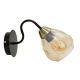 Бра Candellux UNICA E27 чорний, латунний 21-00866