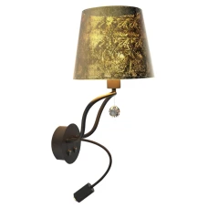 Candellux SARIA Е14 3000К чорний A0029-220. Бра