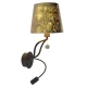 Бра Candellux SARIA Е14 3000К чорний A0029-220