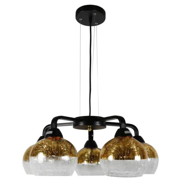 Люстра підвісна Candellux CROMINA E27 чорний 35-57266 - Фото 1