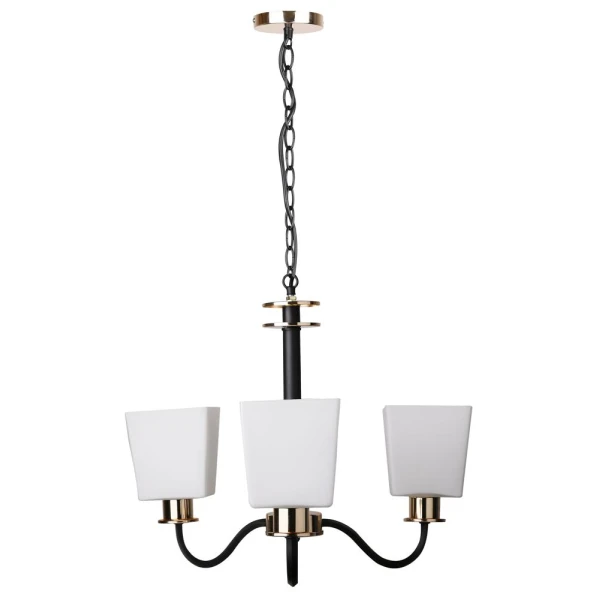 Люстра класична Candellux SCHUBERT E27 чорний, золотий 33-74232 - Фото 1