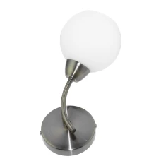 Candellux LEMON E14 нікелевий 21-96749. Бра