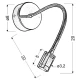 Бра Candellux RAX 3 Вт 3000К хром 21-37435