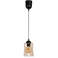 Candellux FELIS E27 чорний 31-00156. Світильник підвісний