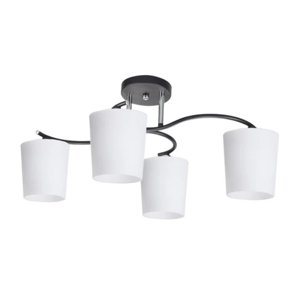 Люстра пристельова Candellux Esnyr Е27 чорний, хром 34-22677 - Фото 1