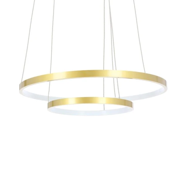 Люстра підвісна Candellux LUNE 40 Вт 4000К золотий 32-76281 - Фото 4