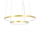 Люстра підвісна Candellux LUNE 40 Вт 4000К золотий 32-76281