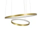 Люстра підвісна Candellux LUNE 40 Вт 4000К золотий 32-76281