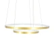 Люстра підвісна Candellux LUNE 40 Вт 4000К золотий 32-76281