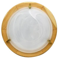 Candellux DUNA E27 коричневий 13-64052. Стельовий світильник