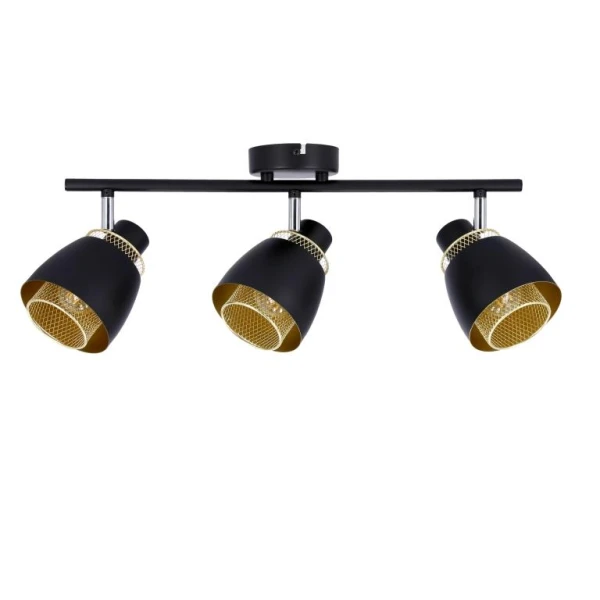 Світильник спот Candellux ALEKSANDRIA E14 чорний 93-13767 - Фото 2