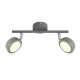 Світильник спот Candellux MILD 12 Вт 3000К сірий, хром 92-66749