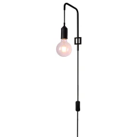 Candellux LAREN E27 чорний 50401190. Бра