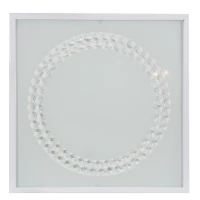 Candellux LUX 16 Вт 4000К нікелевий 10-64479. Стельовий світильник