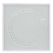 Candellux LUX 16 Вт 4000К нікелевий 10-64479. Стельовий світильник
