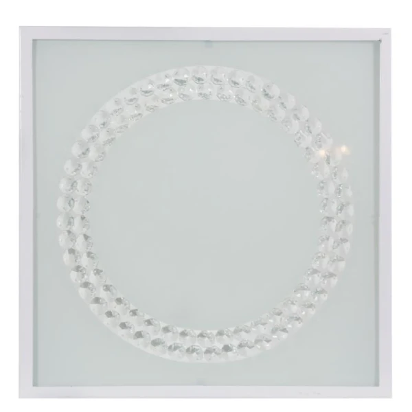 Світильник стельовий Candellux LUX 16 Вт 4000К нікелевий 10-64479 - Фото 1