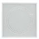 Світильник стельовий Candellux LUX 16 Вт 4000К нікелевий 10-64479