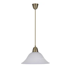 Candellux Rubi E27 латунний 31-24978. Світильник підвісний