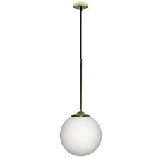 Candellux GLASGOW E27 золотий 50101281. Світильник підвісний