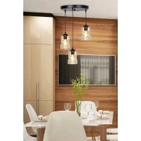 Candellux FELIS Е27 чорний 33-00217. Світильник підвісний
