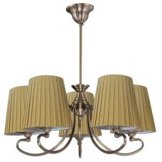 Candellux MOZART E27 латунний 35-34083. Класична люстра