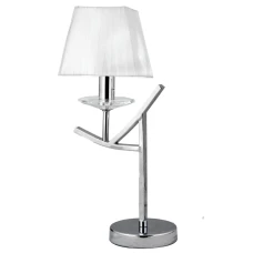Candellux VALENCIA E14 хром 41-84609. Настільна лампа декоративна