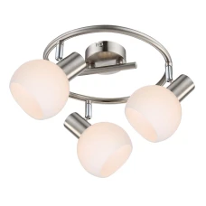 Candellux MAURO E14 нікелевий 98-61997. Спот світильник