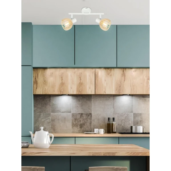 Світильник спот Candellux ATARRI E14 білий 92-68088 - Фото 2
