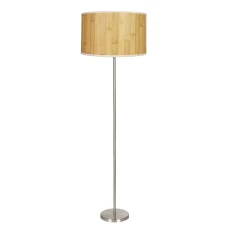 Candellux TIMBER E27 нікелевий 51-56705. Торшер