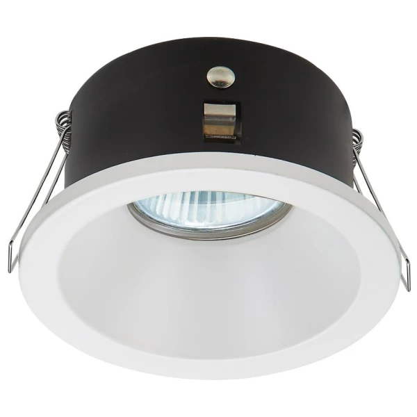 Точковий світильник врізний Candellux SH-11 MR16 білий 2250830 - Фото 1