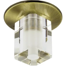 Candellux SK-17 G4 золотий 2215863. Точковий світильник