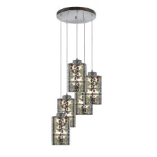 Candellux NOCTURNO E27 хром 35-57730. Світильник підвісний