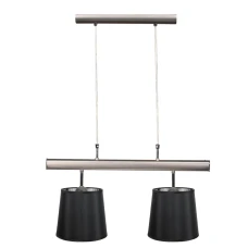 Candellux MILONGA E27 нікелевий 32-53541. Світильник підвісний