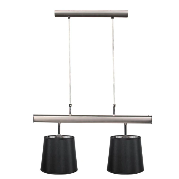 Підвісний світильник Candellux MILONGA E27 нікелевий 32-53541 - Фото 1