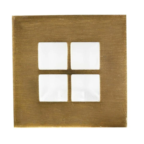 Точковий світильник врізний Candellux MS-05 G4 золотий 2208140 - Фото 1