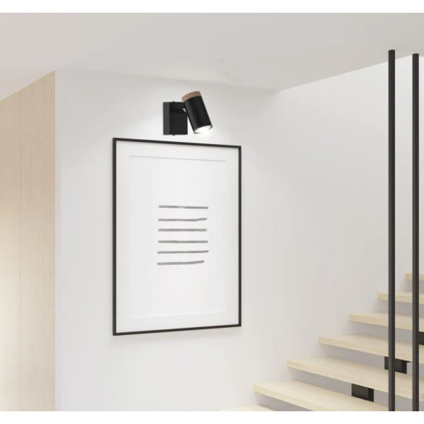 Бра Candellux LAGOS GU10 чорний 91-13705 - Фото 2