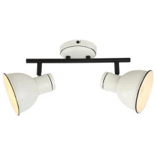 Candellux ZUMBA E14 білий, чорний 92-72139. Спот світильник