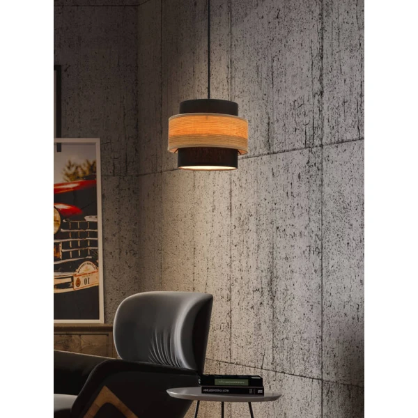 Люстра підвісна Candellux Twin Е27 чорний 31-17871 - Фото 1
