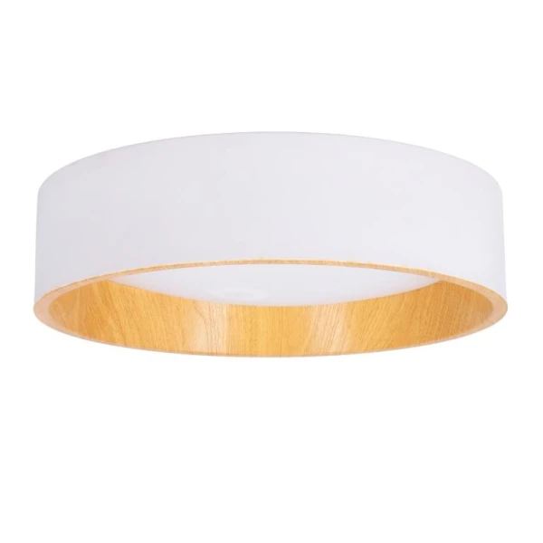 Світильник стельовий Candellux lazio 24 Вт 4000К білий, коричневий 14-24107 - Фото 1