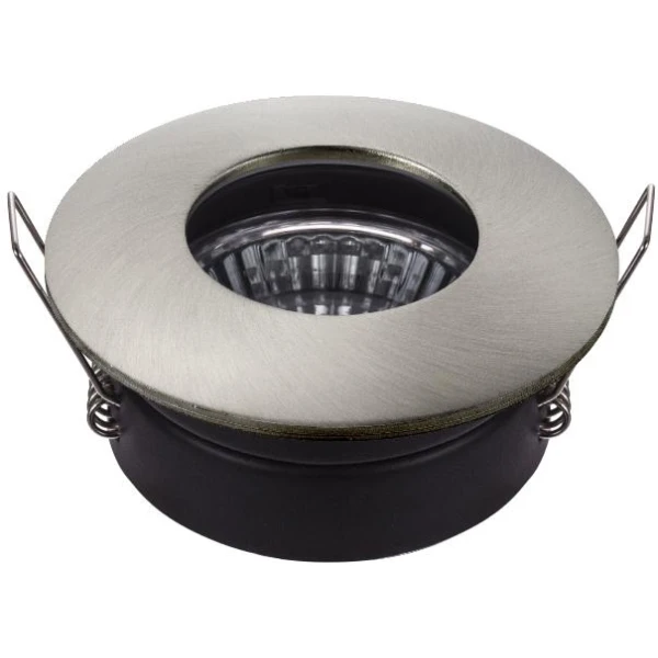 Точковий світильник врізний Candellux SH-12 MR16 нікелевий 2258928 - Фото 1
